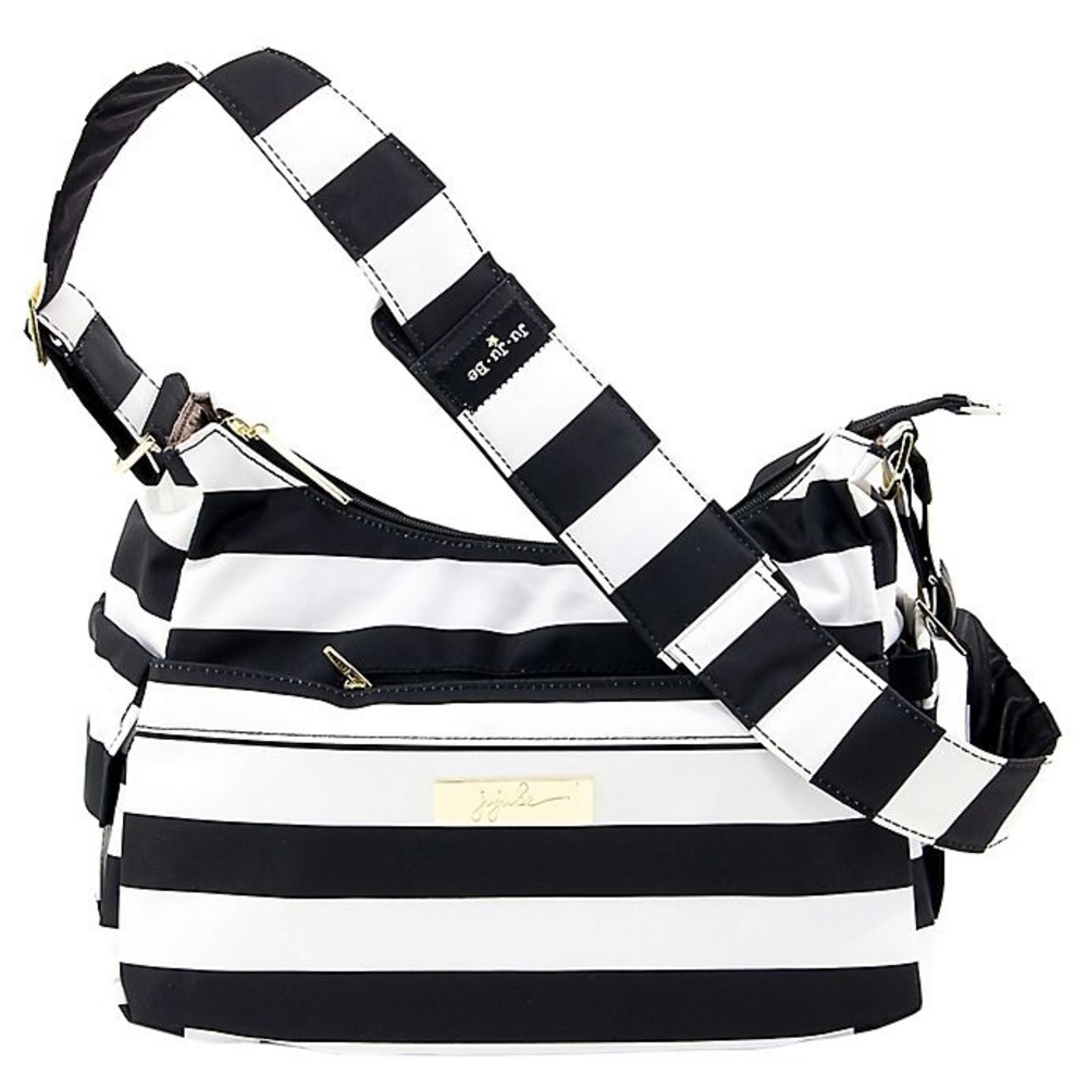 Jujube Hobobe First Lady Striped Diaper Bag Purse
